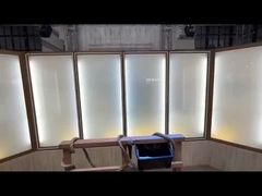 النافذة الذكية المنزلية بدون إطار PDLC الزجاج الذكي